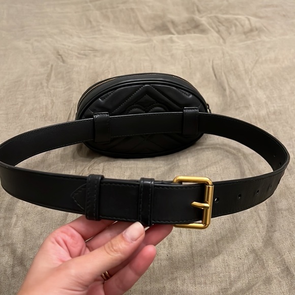 Gucci GG Marmont Matelassé Belt Bag - Picture 3 of 7